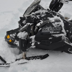 Sled boo-boo