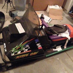 Time to get the sled out!