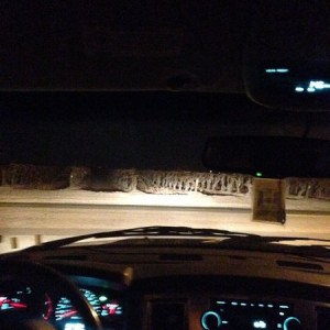 Got lost last night...