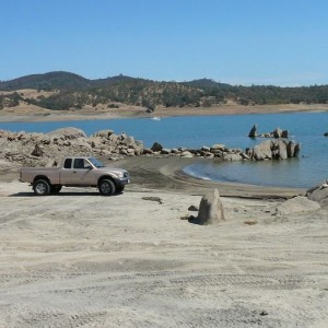 Folsom Lake bed