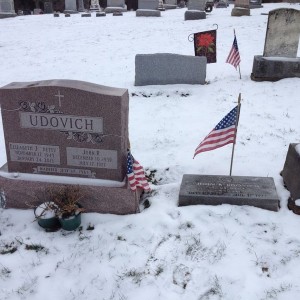 Visited my mom and dad today! :-(