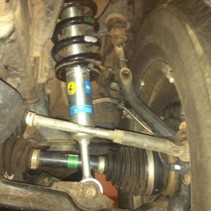 Bilstein 5100 adjustable's set at 1.75"