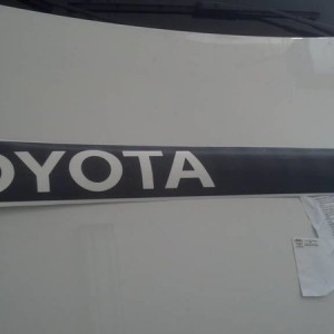 Toyota Tailgate decal