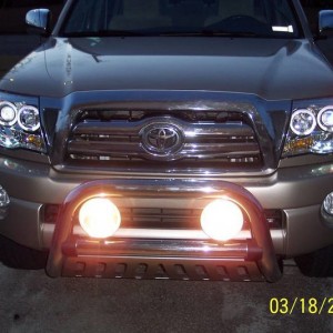 Projector Lights At Night