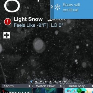 It's just a little cold out