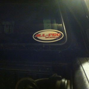 All Pro flip kit installed with lift.. And of course sticker for the added 