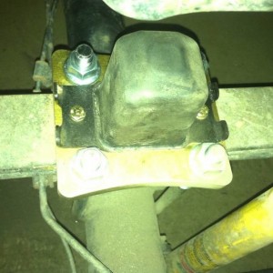 Flip kit with stock bumps bolted on