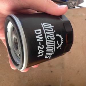 Cheap ass oil filter