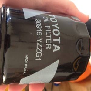 Quality Toyota Oil Filter
