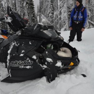sled boo boo