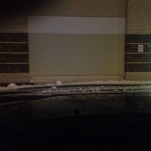 No lights