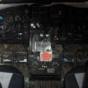 DC-3 Cockpit... Old School