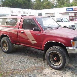 My old 1989 4X4, May she RIP