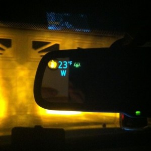 That's brisk baby! For Florida.