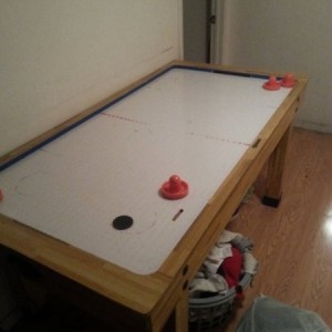 air hockey pong