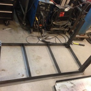 Making a work bench.