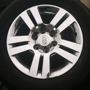 Chrome clad wheels 18"