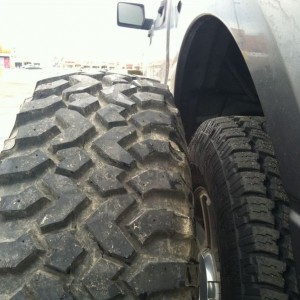 New tires? I think yes. Next to an almost brand new 265