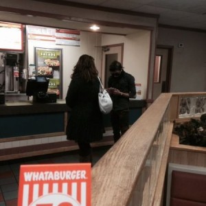 This guy was wearing sunglasses indoors and it was dark out, wearing skinny