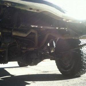 Running dual with Flowmaster muffler