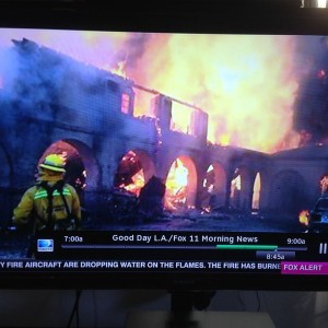 Always sad to see homes burning