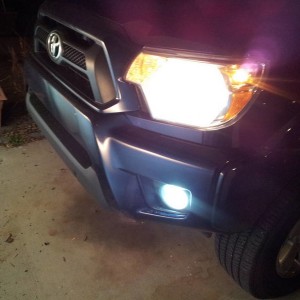 LED fog light - standard headlight