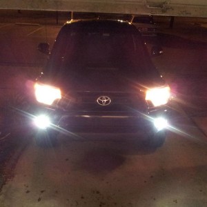 LED fog lights - standard headlight