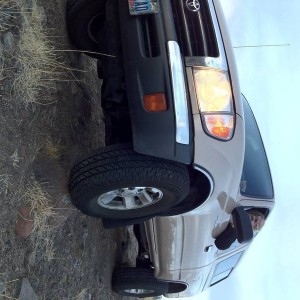 Dad driving my Tacoma