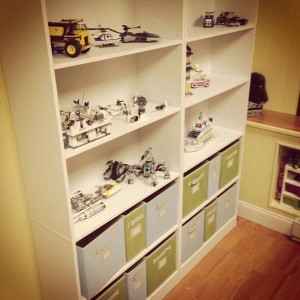 Sidetracked with Lego organization