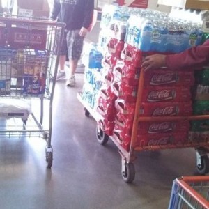 The whole other side was nothing but RockStars and soda :eek: