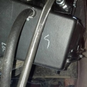 compressor install cubby