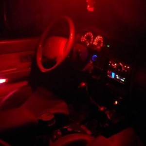 Red Interior LED Lighting