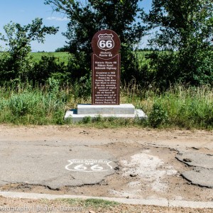 Sidewalk Highway (Ribbon Road) OK 66
