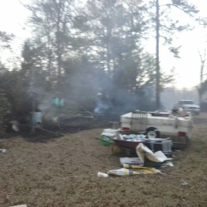 Thank god the house did not burn down