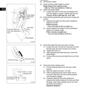 Clutch Pedal Adjustment 2/2