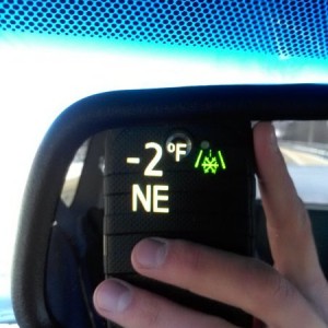 Yes, its cold