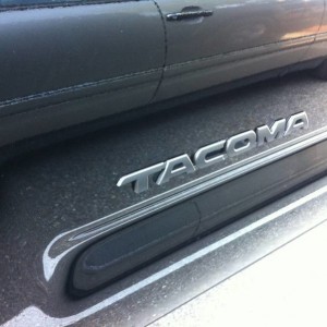 Blacked out Tacoma