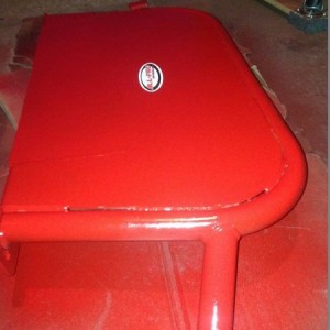 Painted flat all pro t- case skid