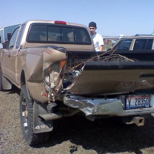 Totalled Tacoma 3