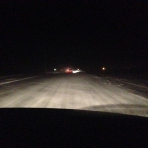 Awesome road conditions