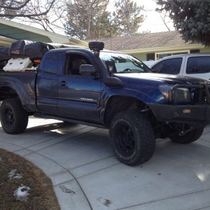 About the same result as the Dakar setup for ride height.