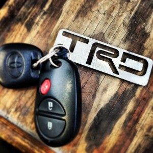 Custom made TRD Keychain