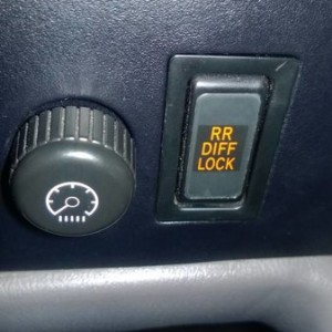 Rear Locker - Switch Installed