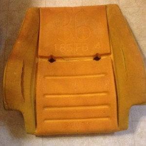 96 seat back foam
