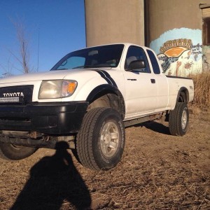 After lift with stock tires