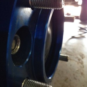 Spidertrax Wheel Spacer Installed