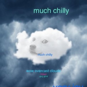 Critical weather update for dick.