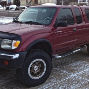 TRD Bronze wheels and Nitto Trail Grapplers