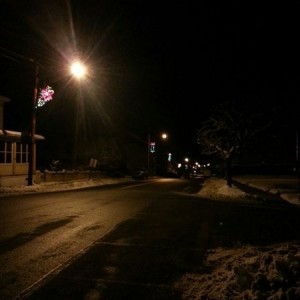 New TW contest. "Town that leaves the Christmas lights up and still tu