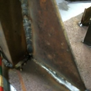 Some of my first welds. Still need some work, but I feel I'll pick it 